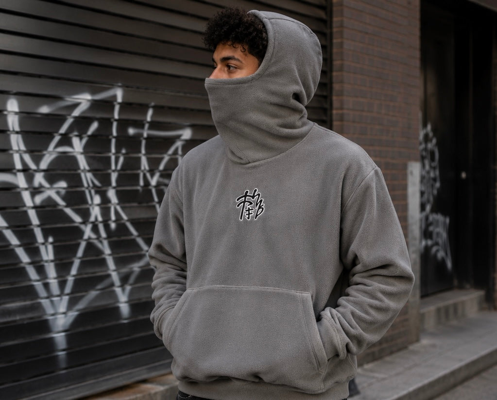 Akira Balaclava Fleece - Grey