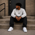 Akiro Essential Crewneck Sweatshirt - Grey