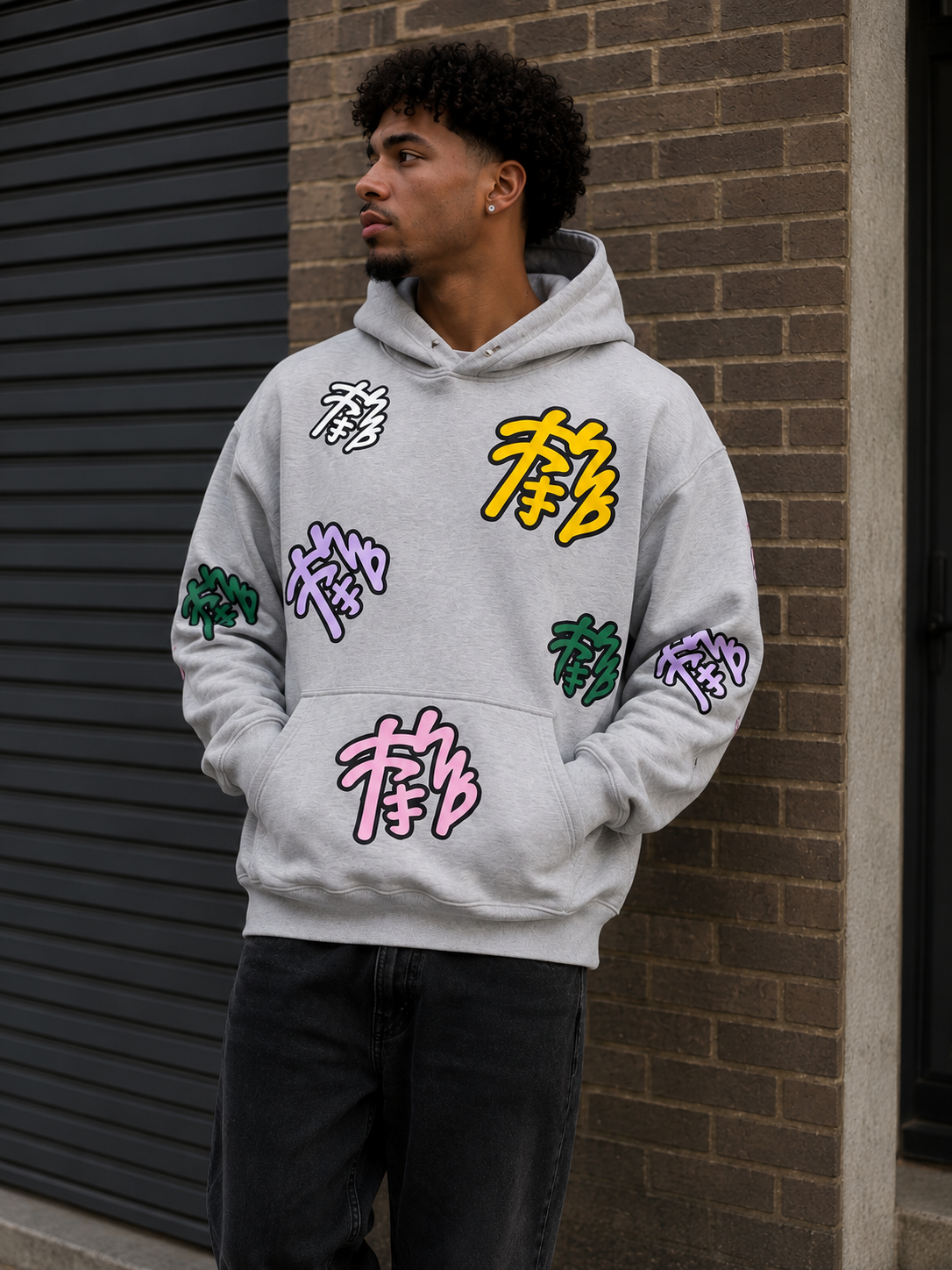 Akiro Signature Graffiti Hoodie