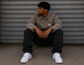 Akiro Box Fit Canvas Jacket - Brown