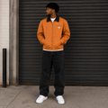 Akiro Lightweight Canvas Jacket - Brown