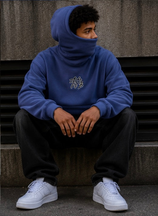 Akiro Balaclava Fleece - Navy