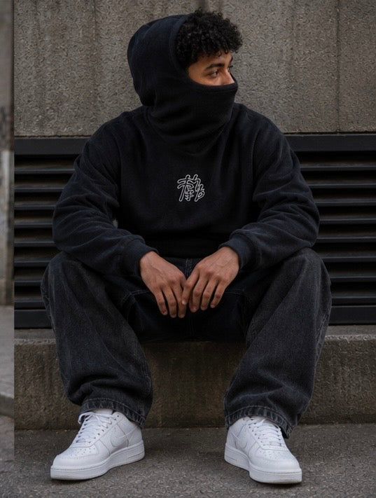 Akiro Black Balaclava Fleece