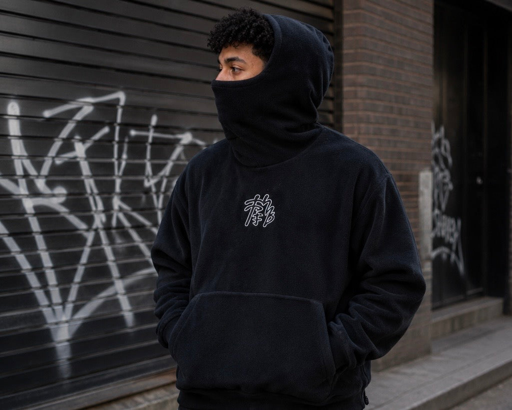 Akiro Black Balaclava Fleece
